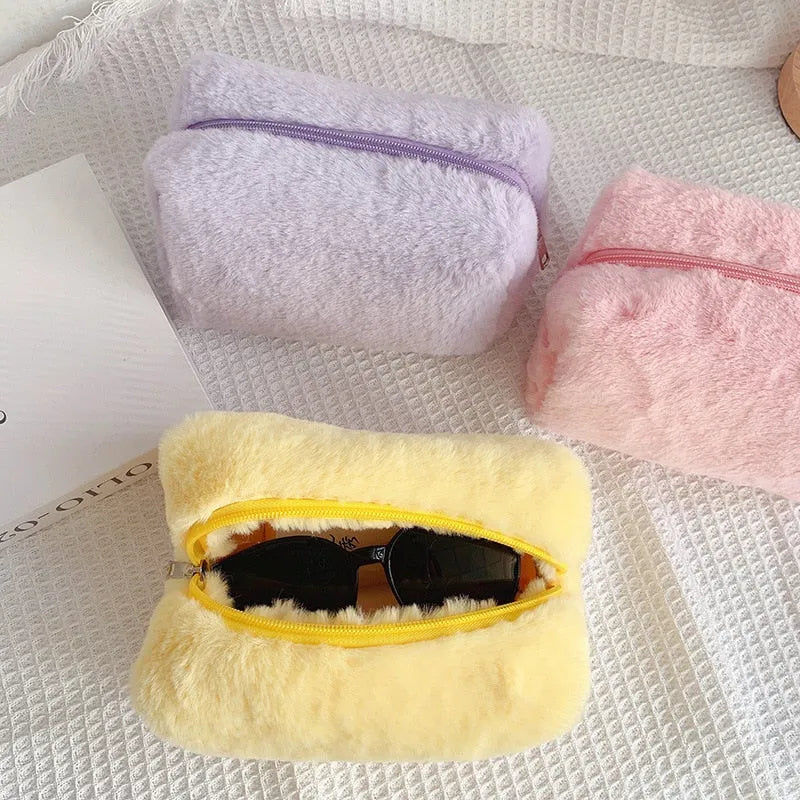 trousse de toilette fourrure - Dasuro