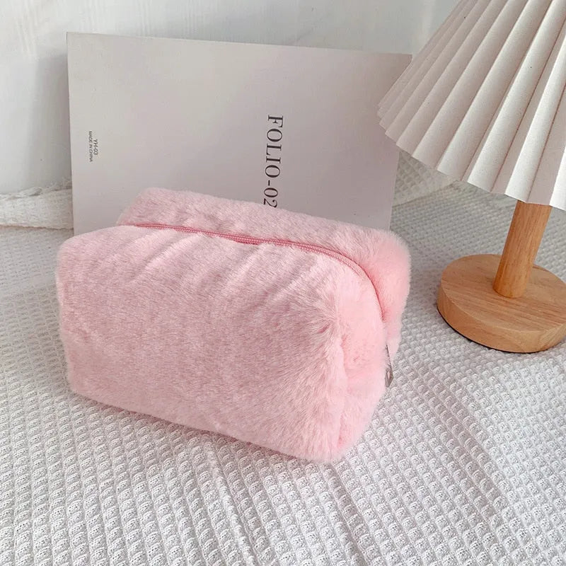 trousse de toilette fourrure - Dasuro