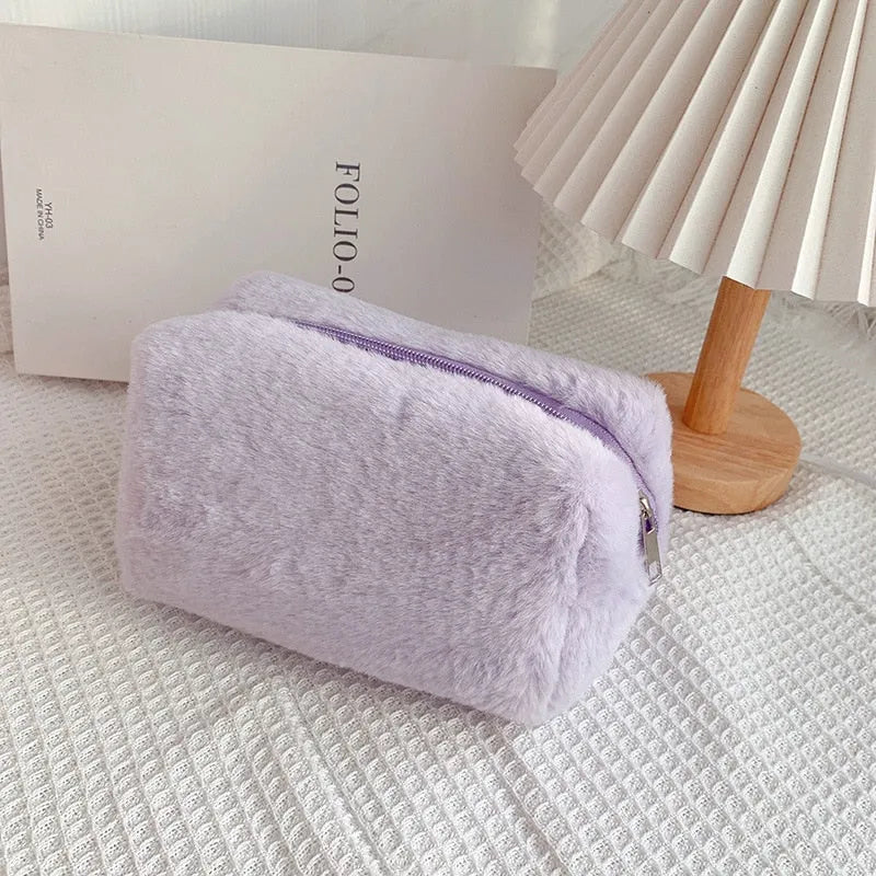trousse de toilette fourrure - Dasuro