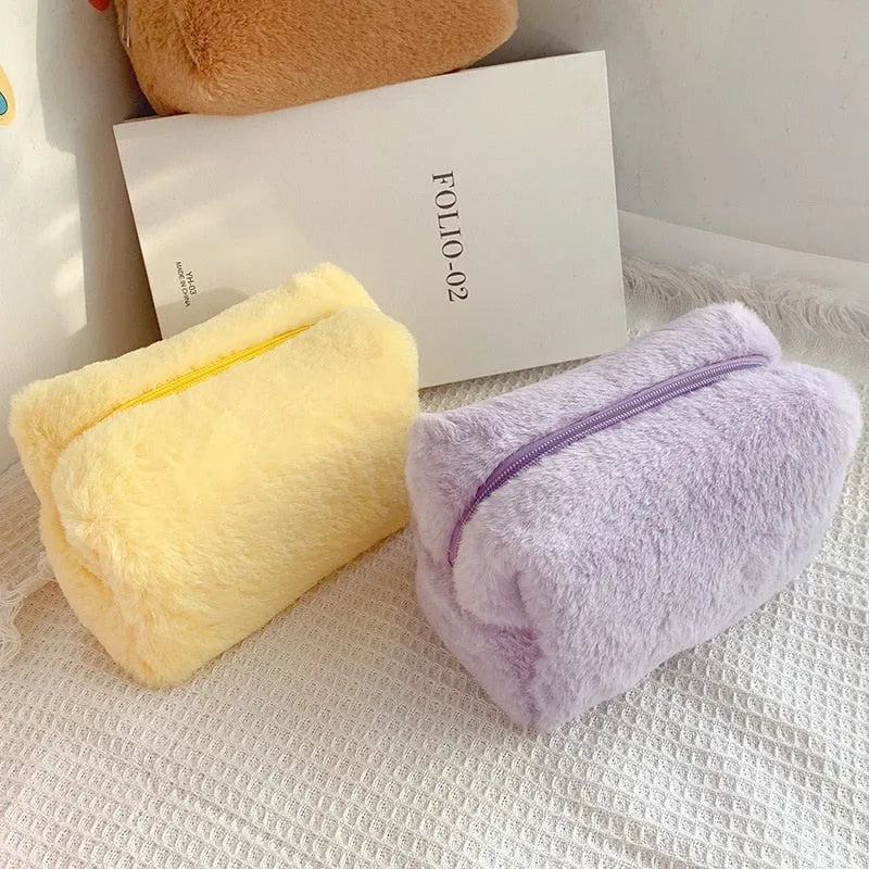 trousse de toilette fourrure - Dasuro