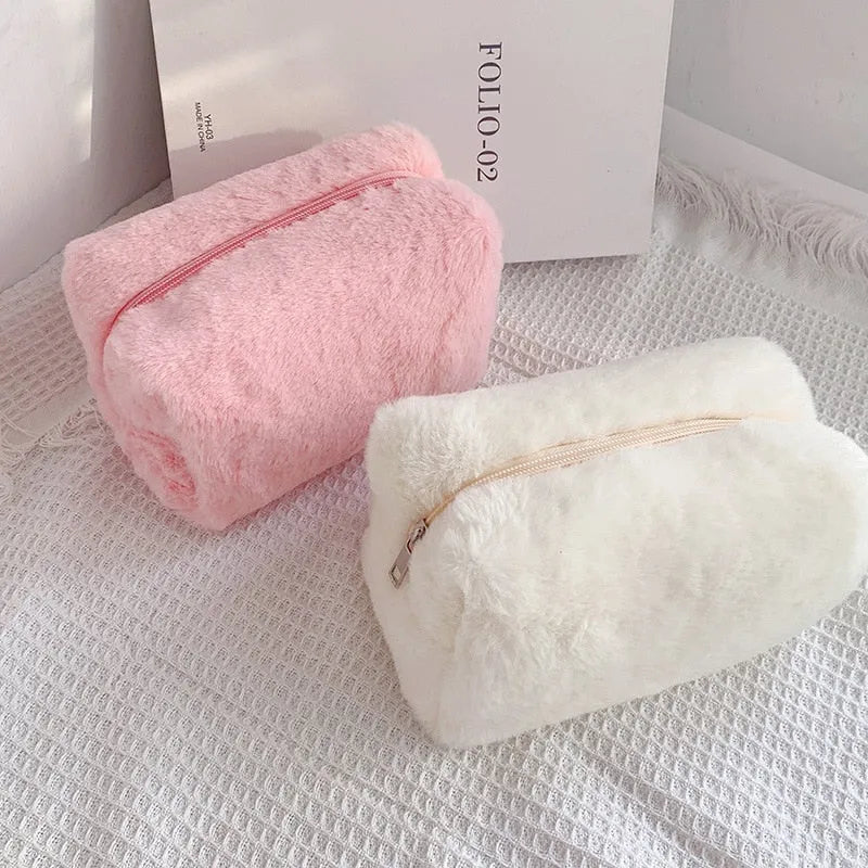 trousse de toilette fourrure - Dasuro