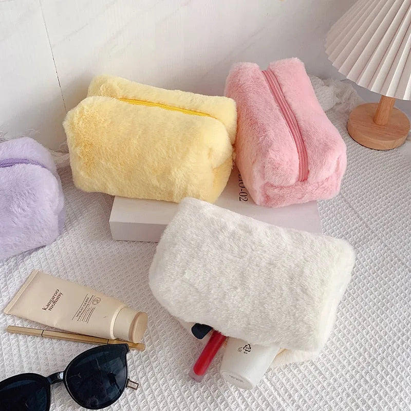 trousse de toilette fourrure - Dasuro