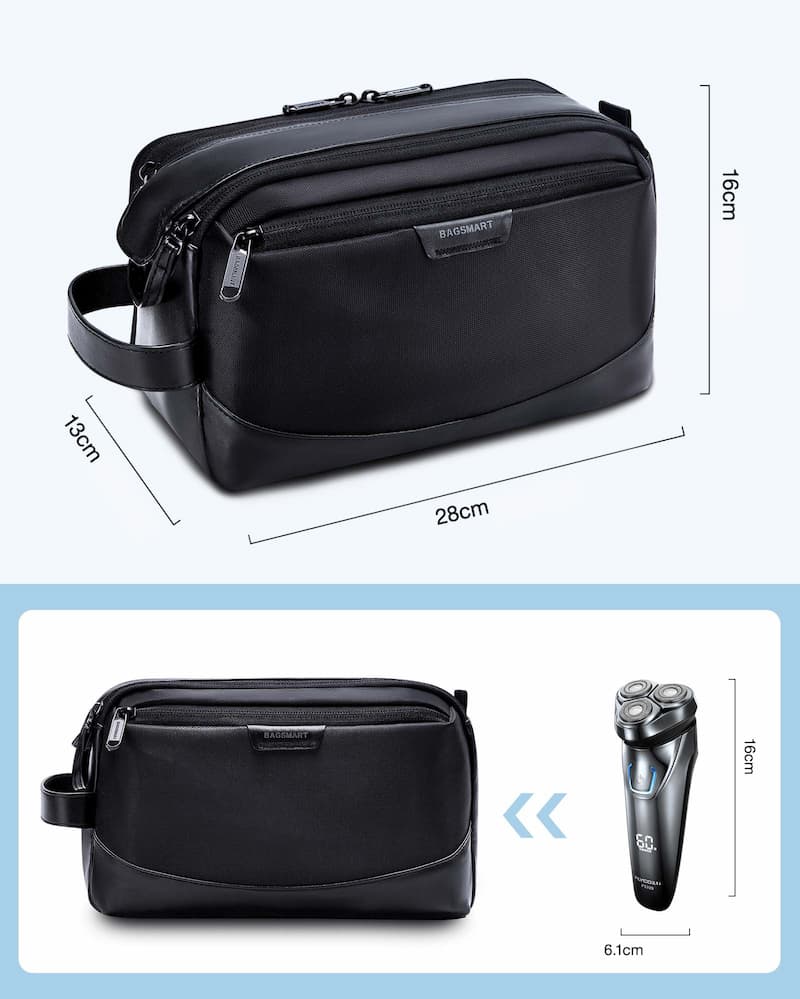 toiletry bag taille