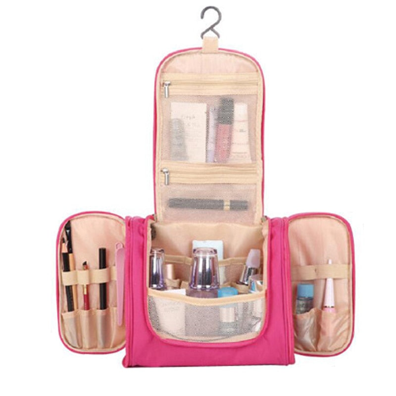 Trousse de toilette de voyage rose | Dasuro