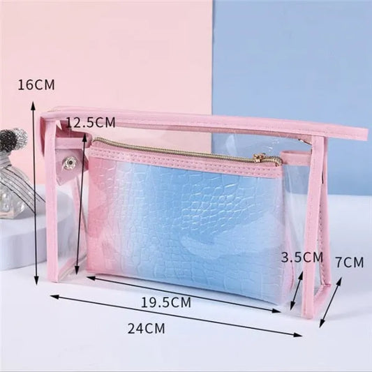 trousse de toilette pour fille transparente - Dasuro